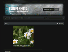 Tablet Screenshot of forumdephotos.com